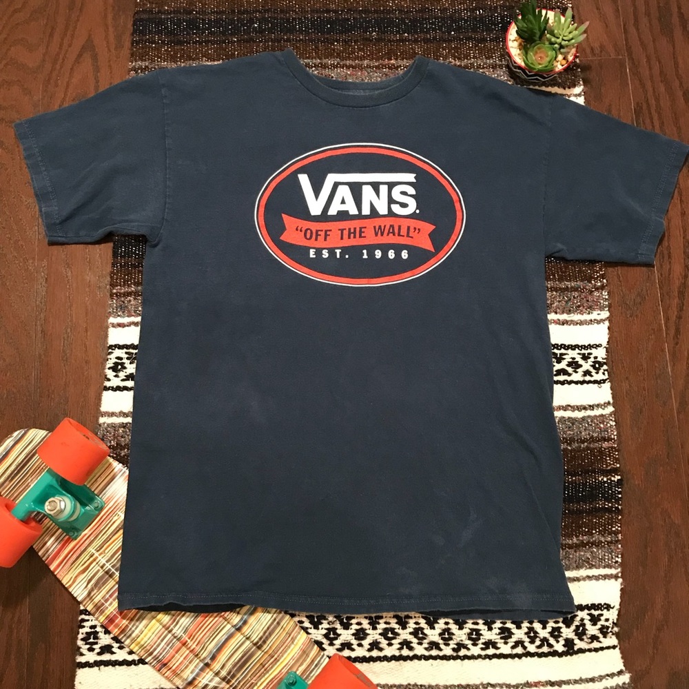 Vintage Vans Navy Tee
